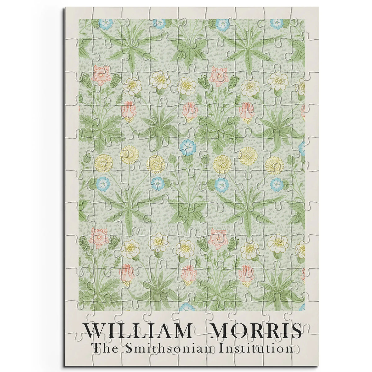 William Morris - Gartenornament in Elfenbein 006 – 100 Teile – Ansicht 1