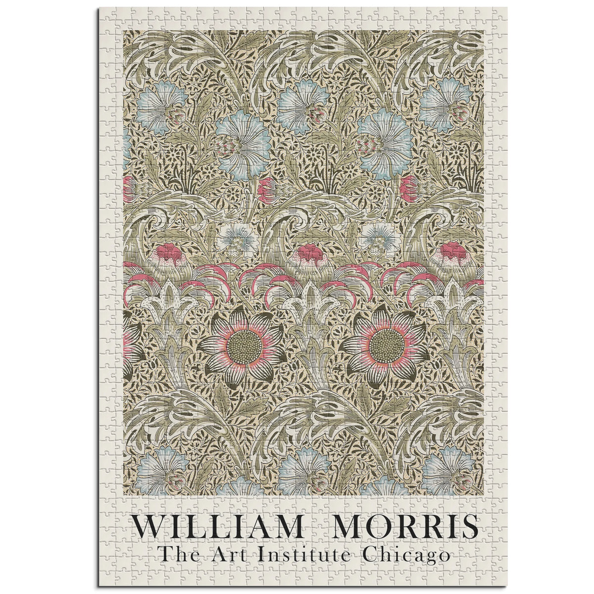William Morris - Naturarabeske in Gold – 1000 Teile – Ansicht 1