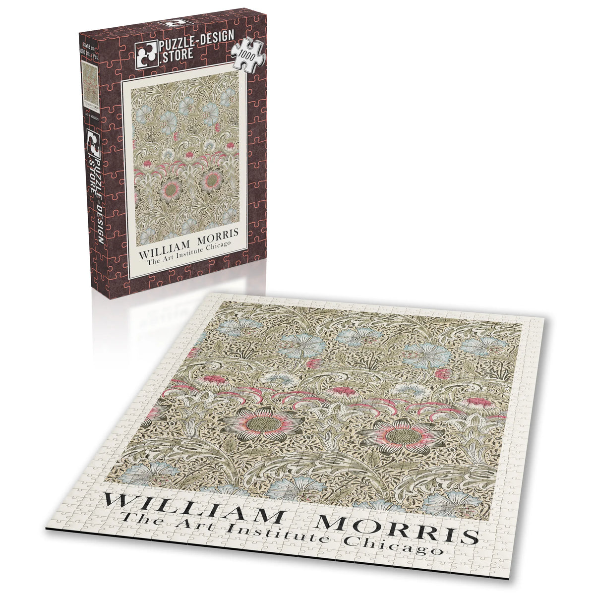 William Morris - Naturarabeske in Gold – 1000 Teile – Ansicht 2