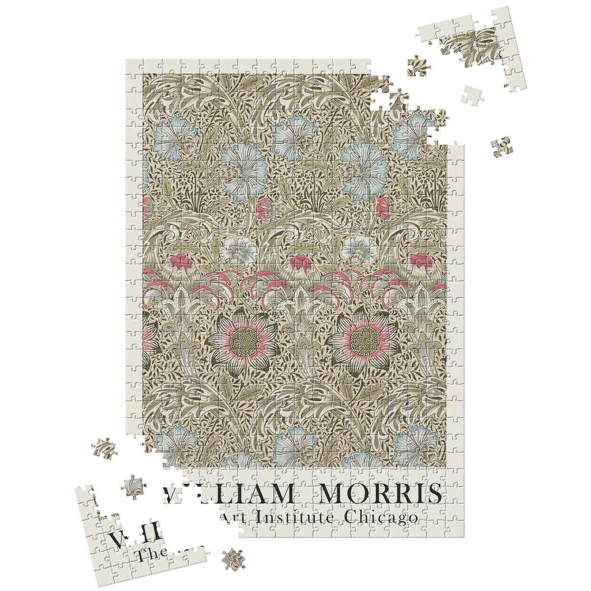 William Morris - Naturarabeske in Gold – 500 Teile – Ansicht 3
