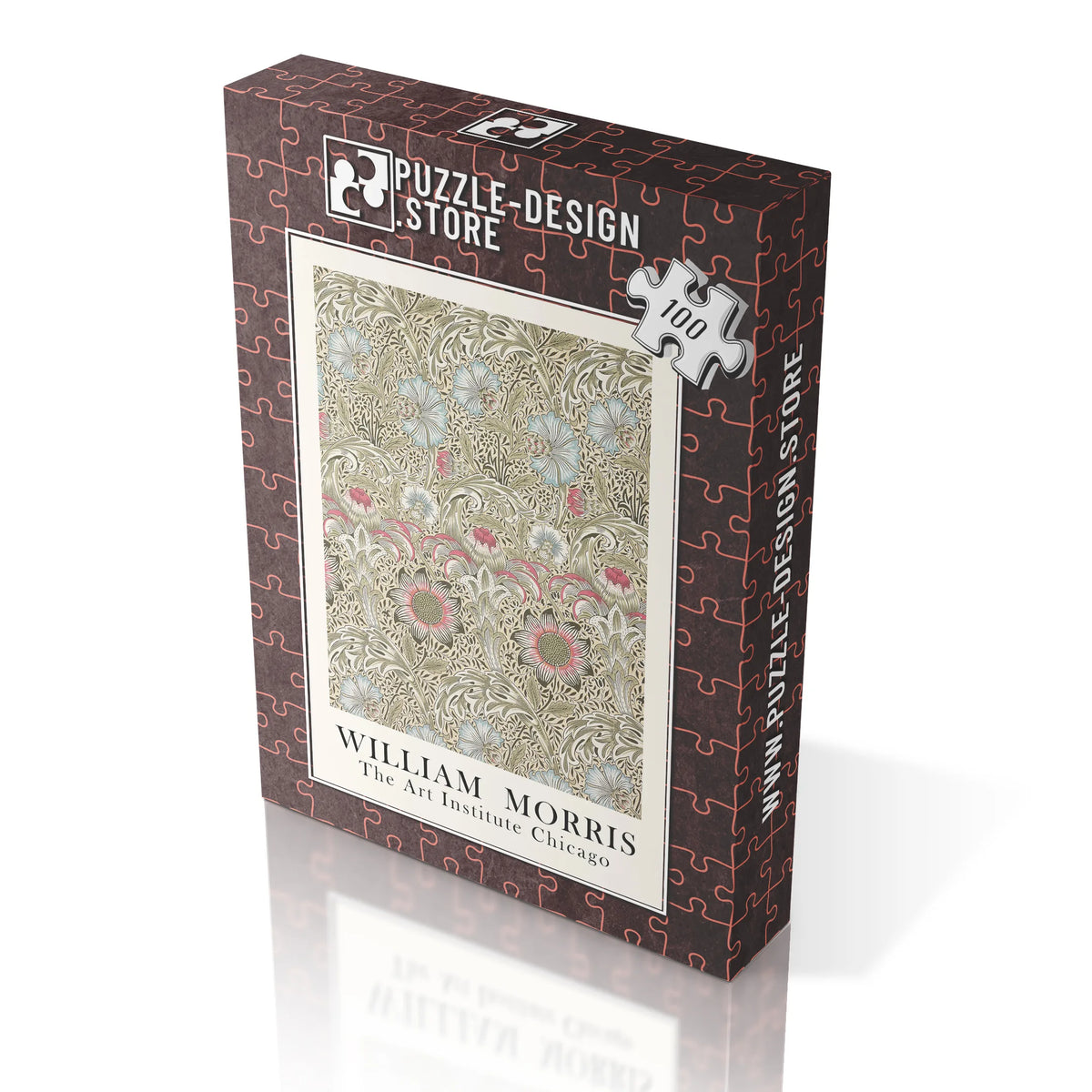 William Morris - Naturarabeske in Gold – 100 Teile – Ansicht 3