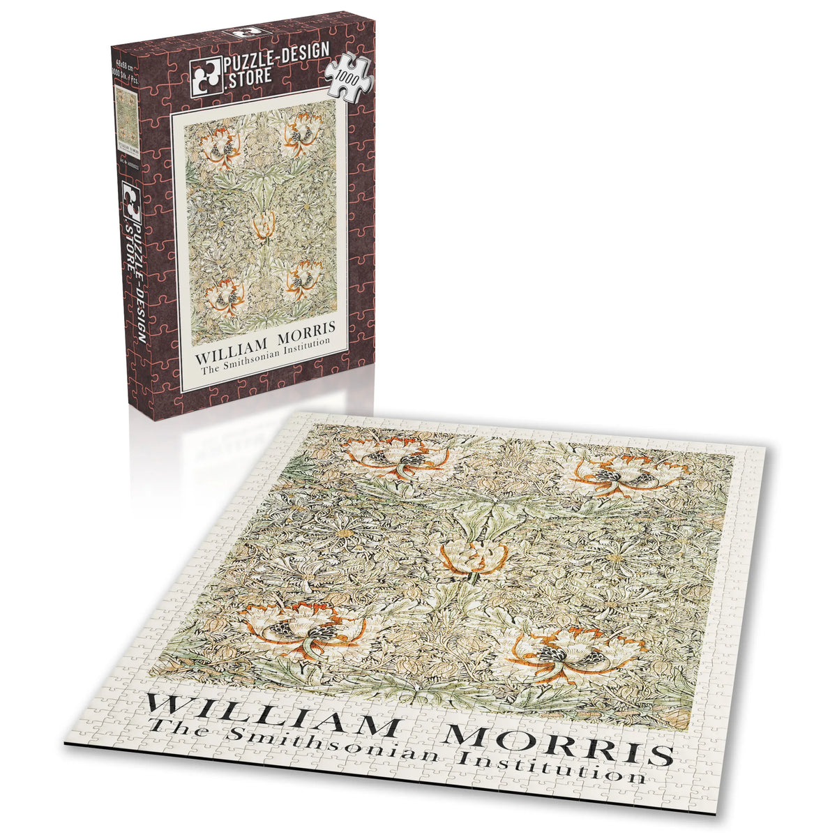 William Morris - Blütengarten in Gold – 1000 Teile – Ansicht 2