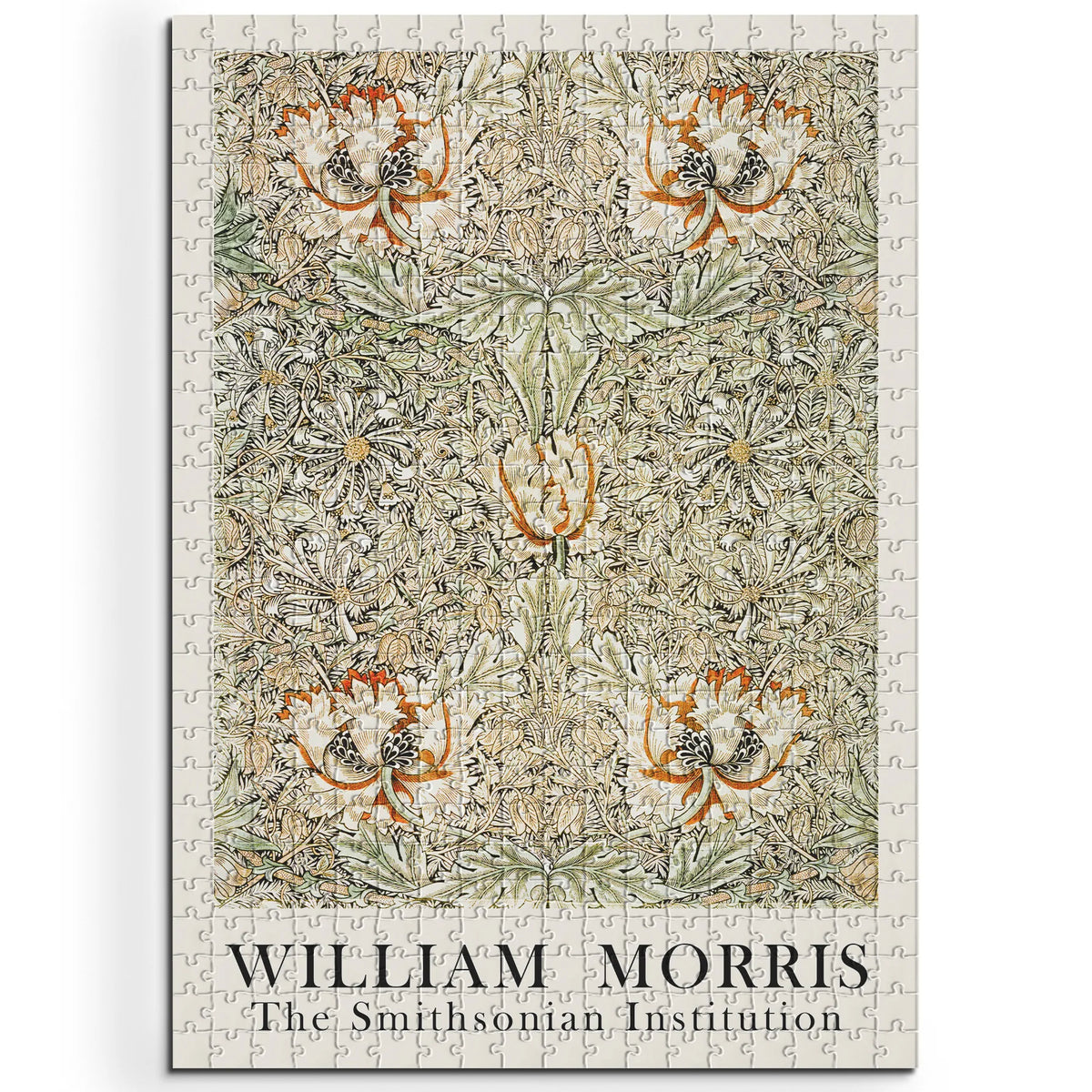 William Morris - Blütengarten in Gold – 500 Teile – Ansicht 1