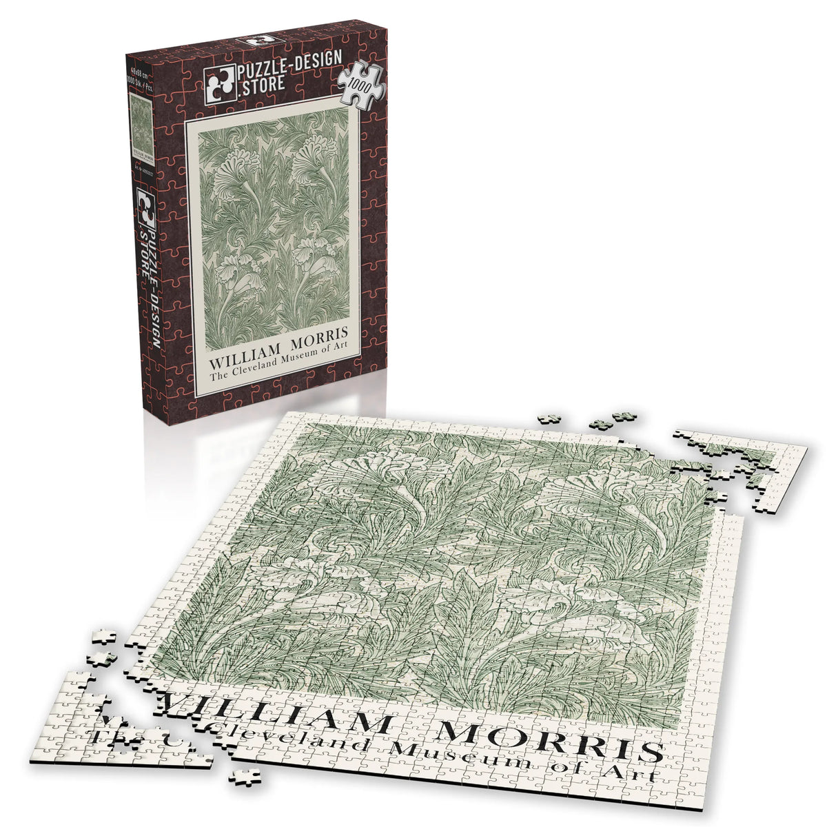 William Morris - Rankenornament in Elfenbein – 1000 Teile – Ansicht 4