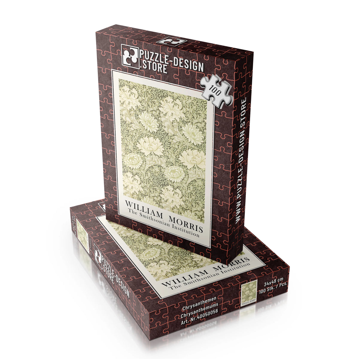 William Morris - Gartenornament in Gold – 100 Teile – Ansicht 4