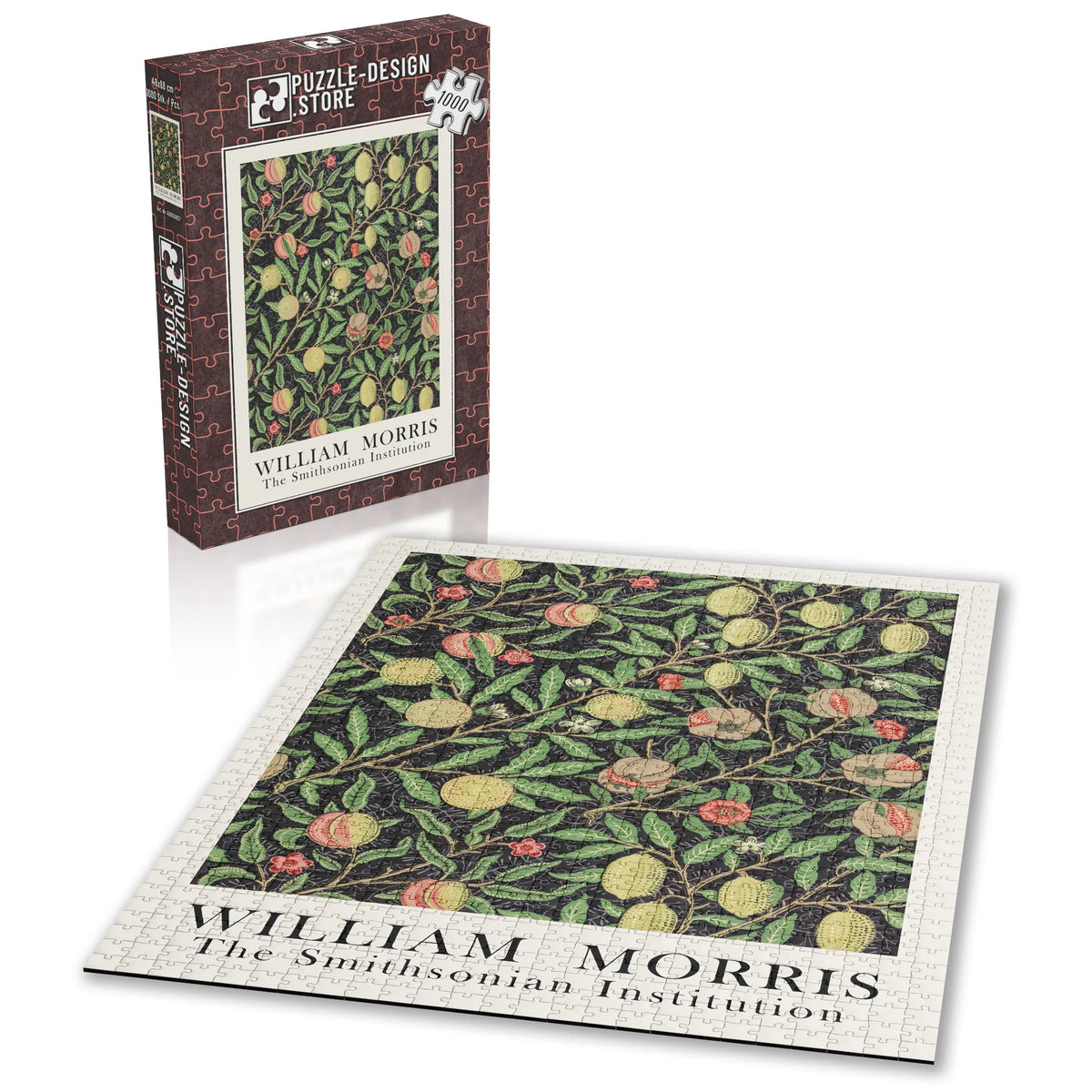 William Morris - Floralgewebe in Gold – 1000 Teile – Ansicht 2
