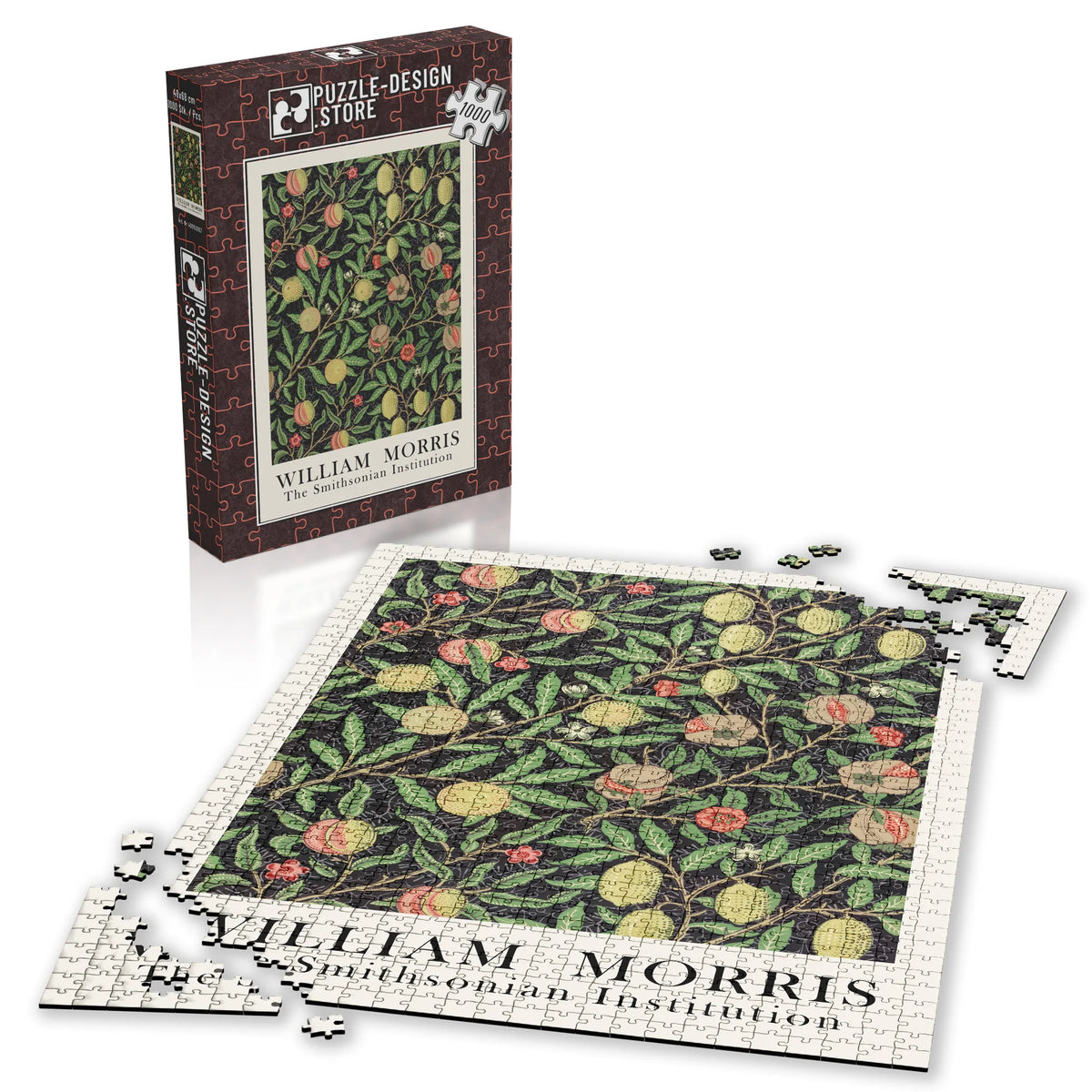 William Morris - Floralgewebe in Gold – 1000 Teile – Ansicht 4