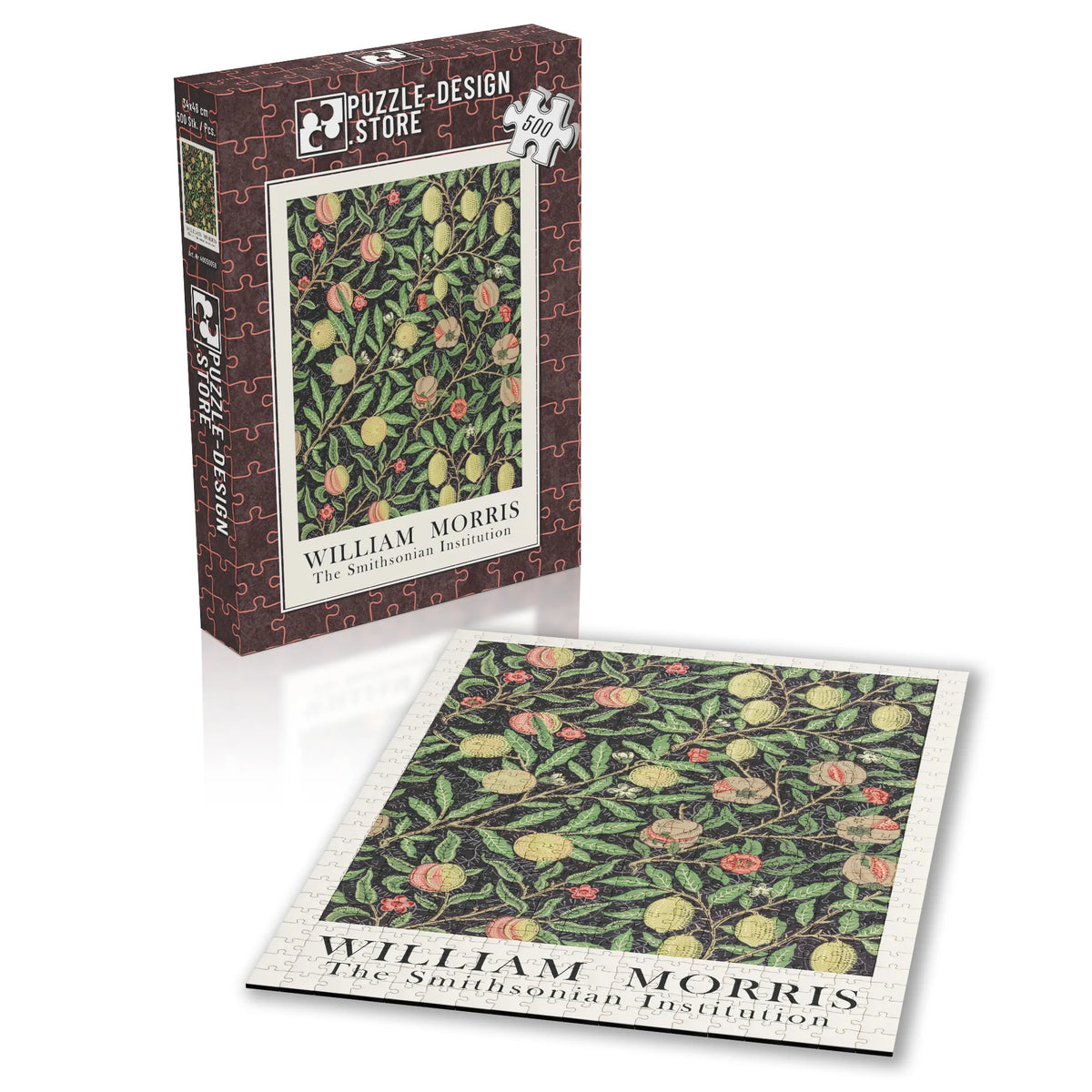 William Morris - Floralgewebe in Gold – 500 Teile – Ansicht 2