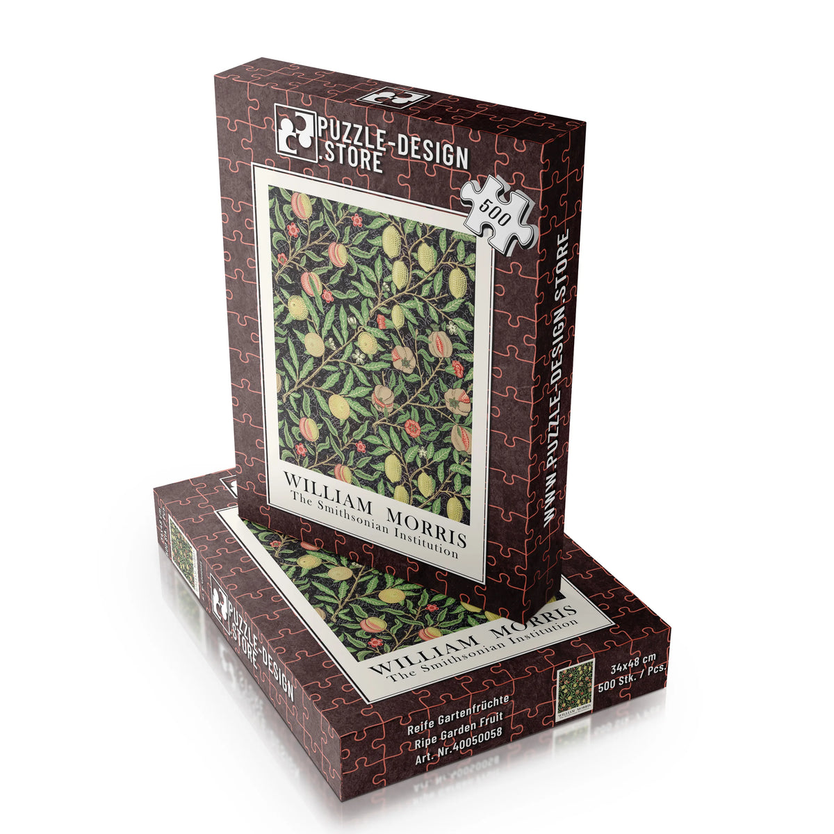 William Morris - Floralgewebe in Gold – 500 Teile – Ansicht 6