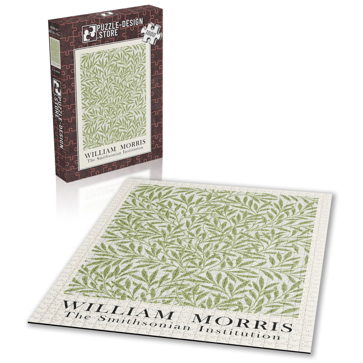 William Morris - Naturarabeske in Gold – 1000 Teile – Ansicht 2