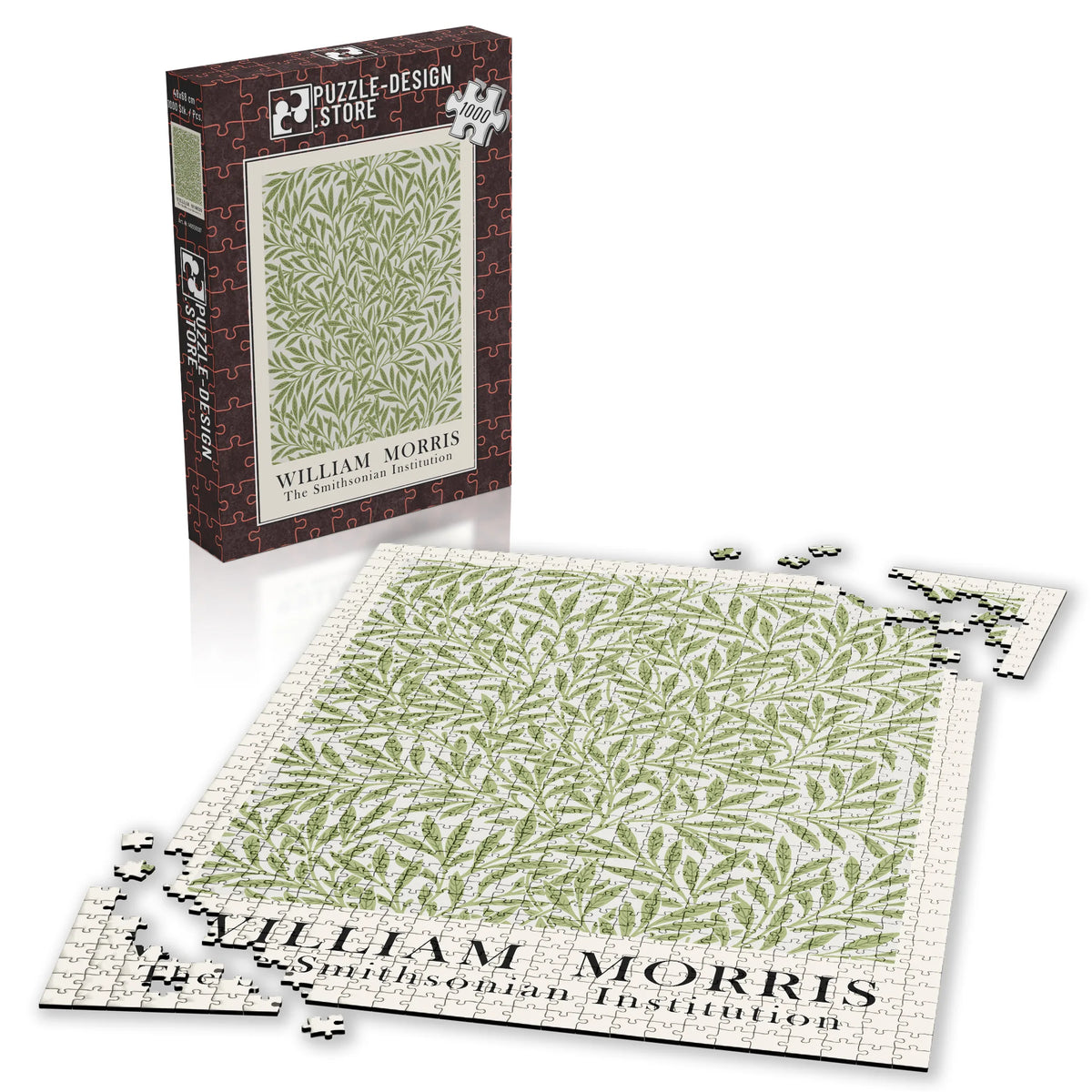 William Morris - Naturarabeske in Gold – 1000 Teile – Ansicht 4