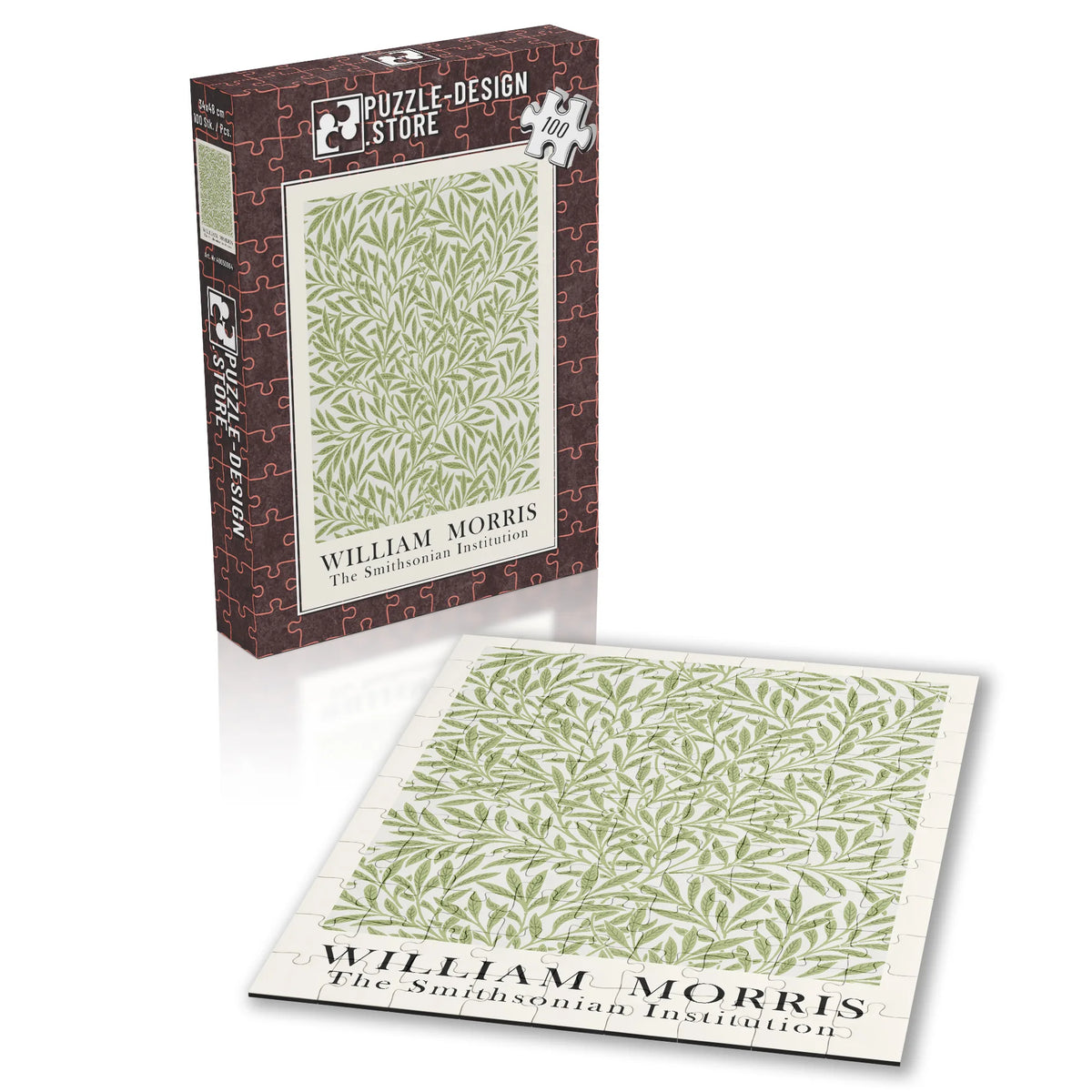 William Morris - Naturarabeske in Gold – 100 Teile – Ansicht 2