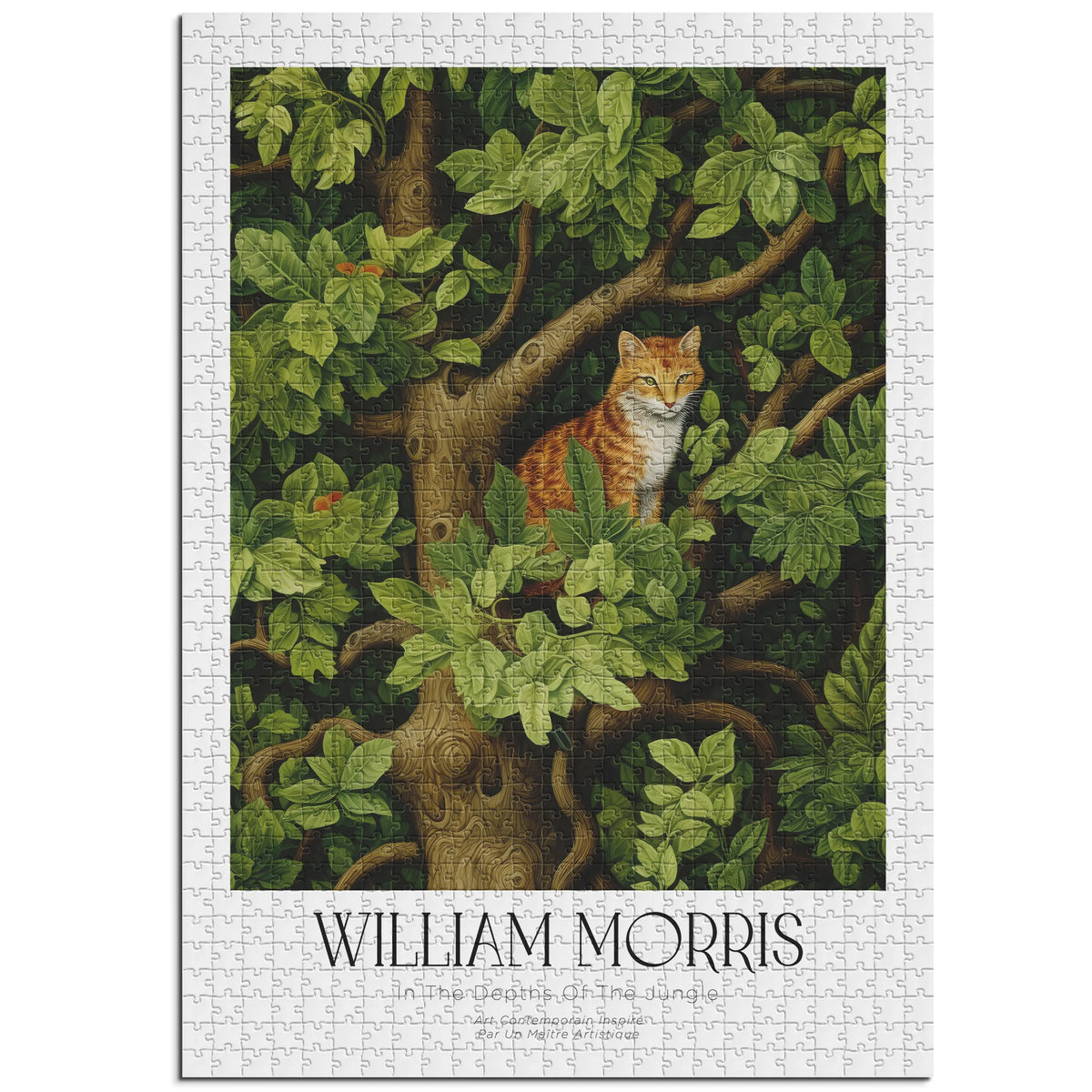 William Morris - Rankenornament in Gold – 1000 Teile – Ansicht 1