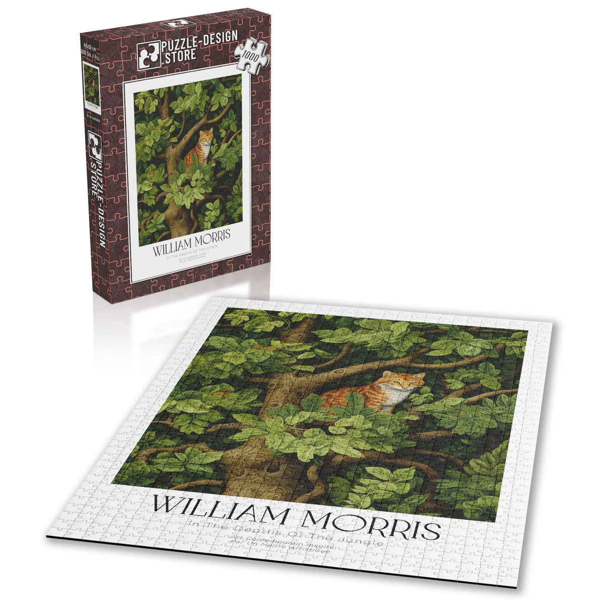 William Morris - Rankenornament in Gold – 1000 Teile – Ansicht 2