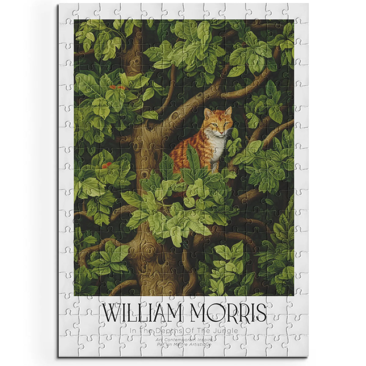 William Morris - Rankenornament in Gold – 200 Teile – Ansicht 1
