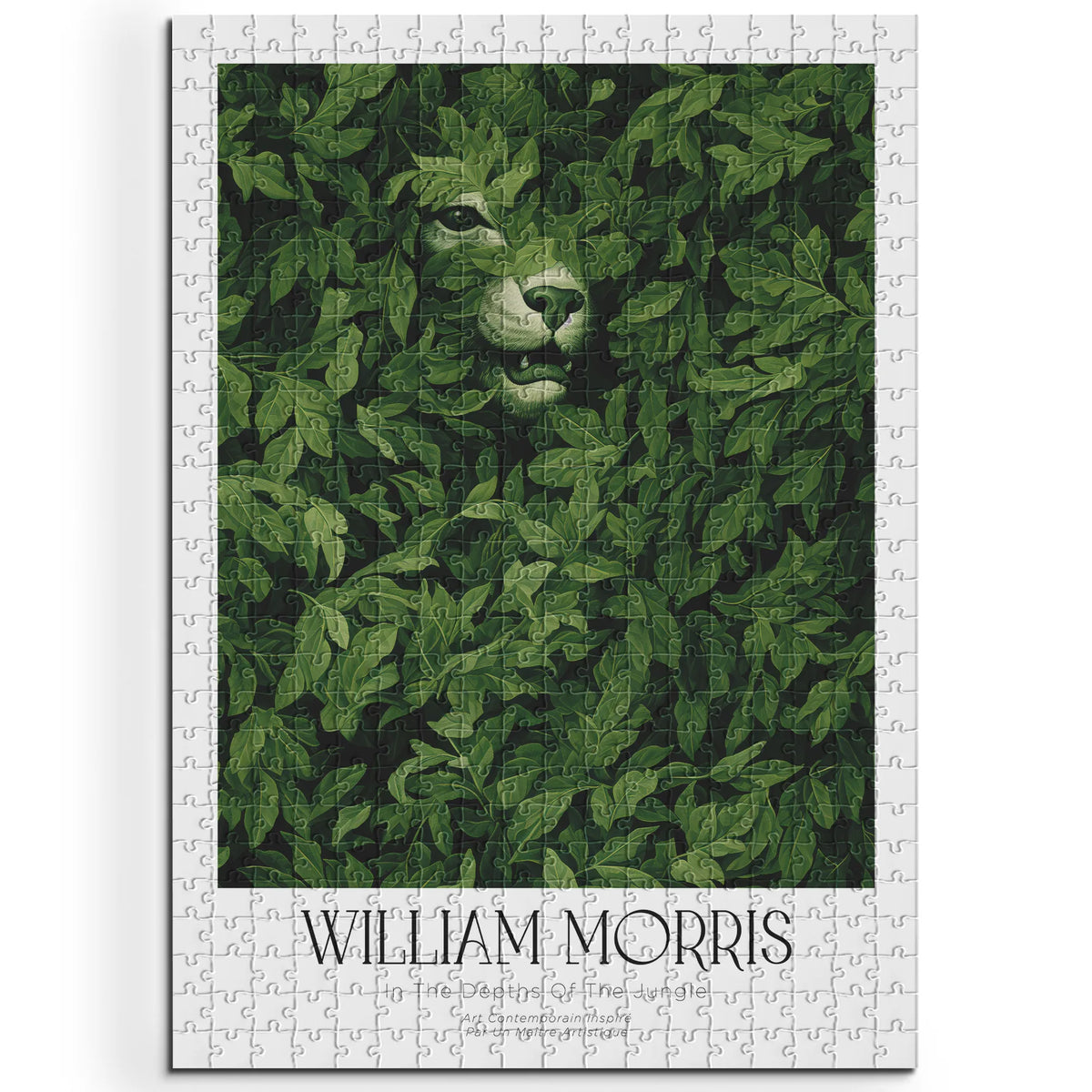 William Morris - Laubwerk in Grün – 500 Teile – Ansicht 1