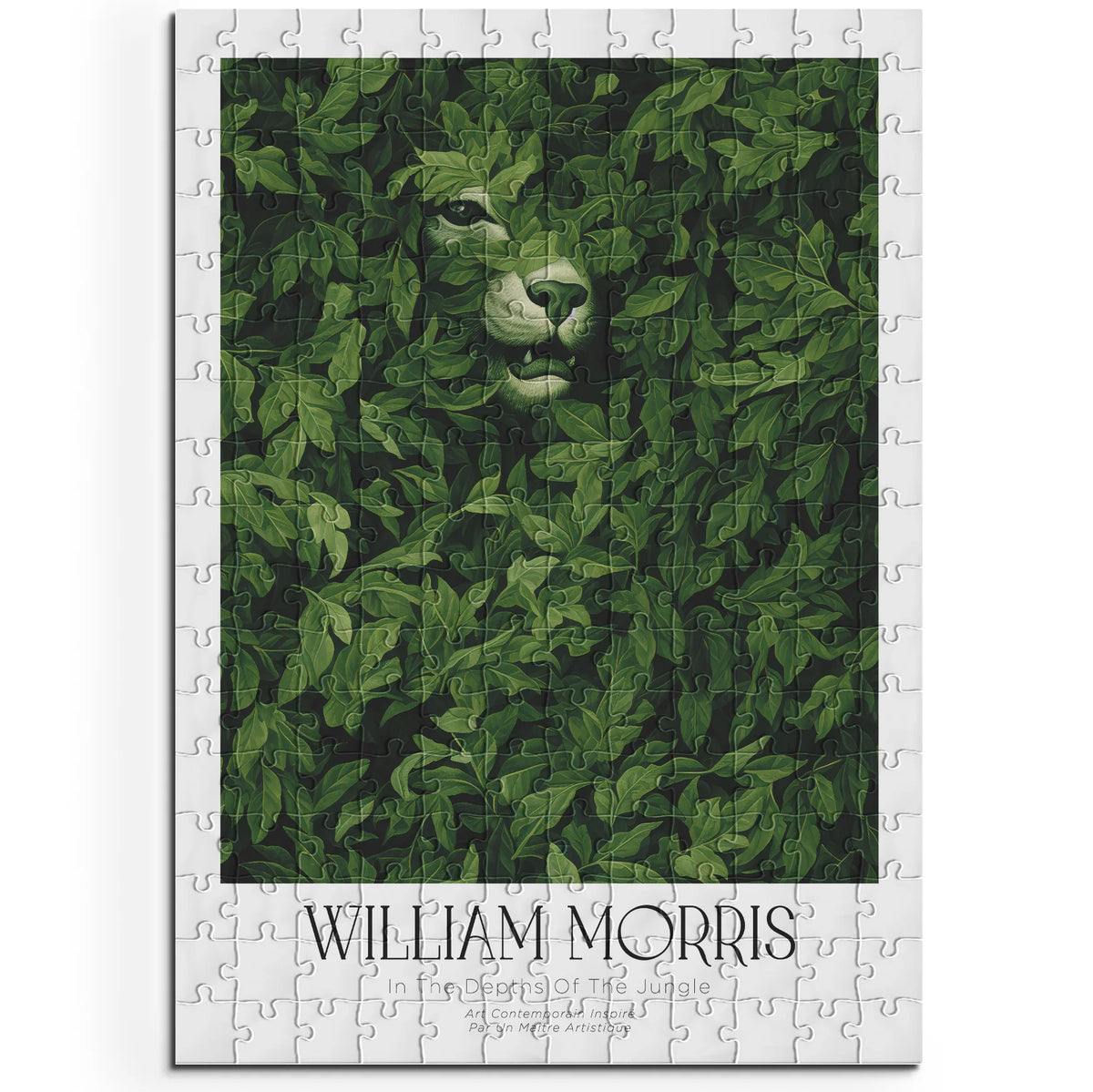 William Morris - Laubwerk in Grün – 200 Teile – Ansicht 1