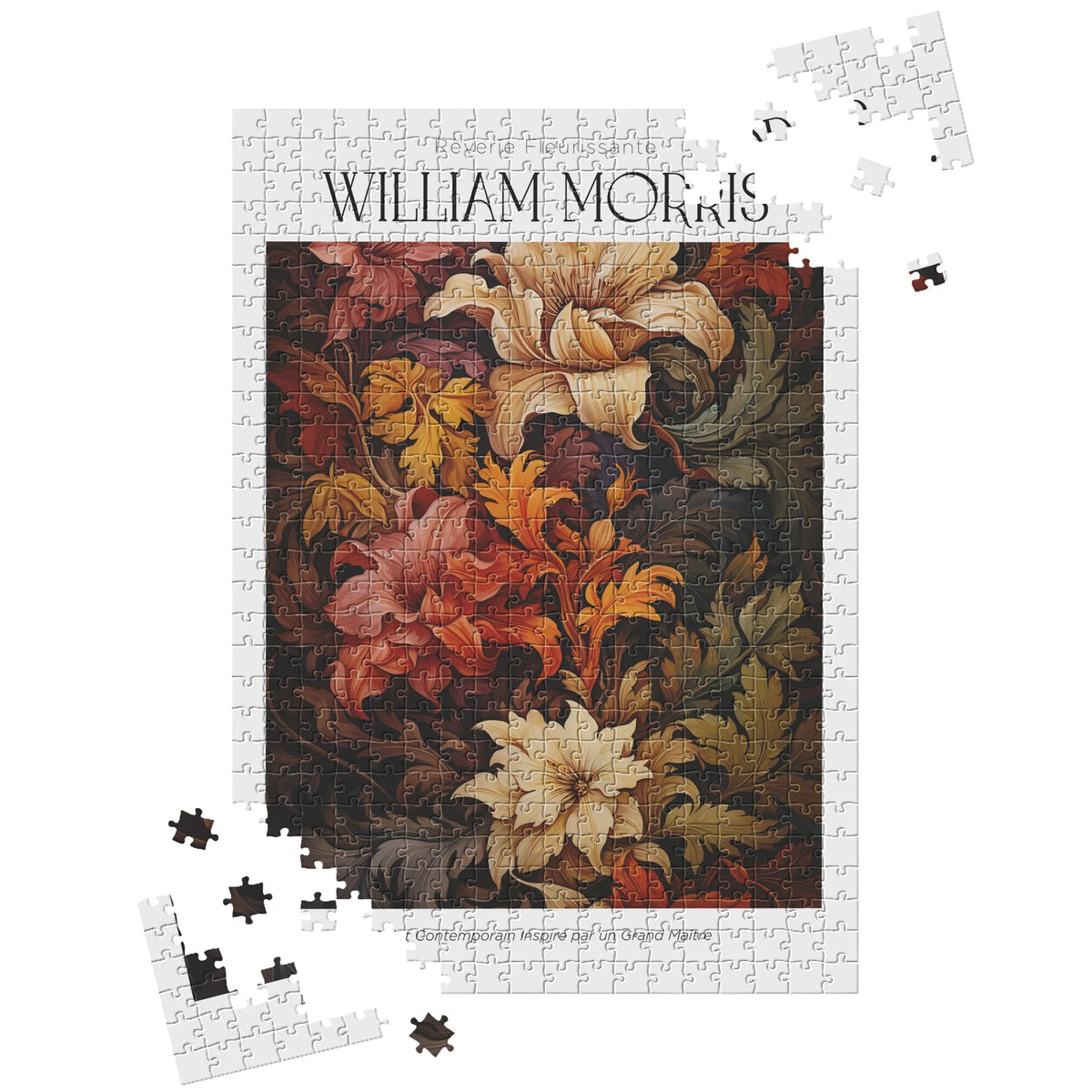 William Morris - Herbstliches Blütenmeer – 500 Teile – Ansicht 3