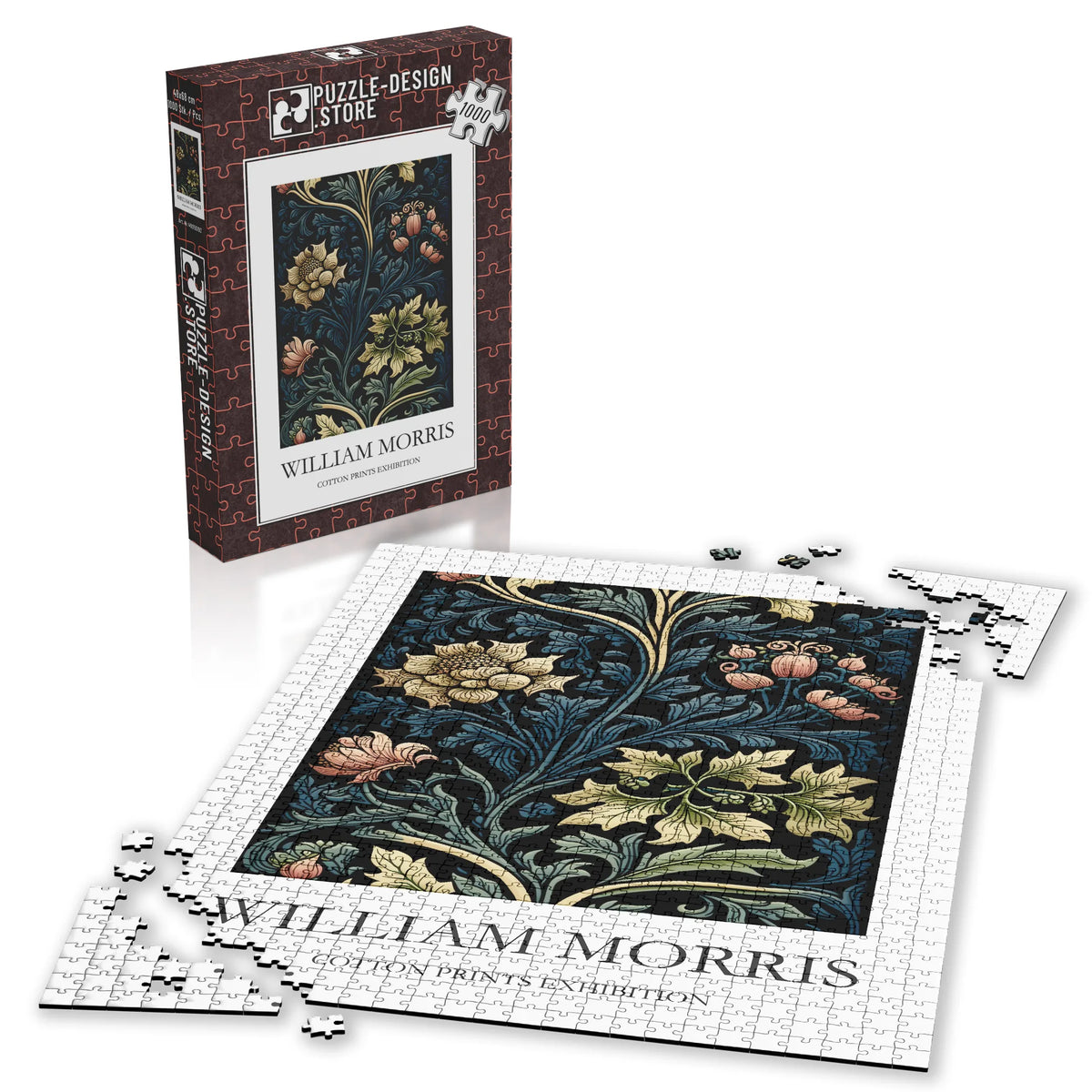 William Morris - Blütenzweige im Nachtgarten – 1000 Teile – Ansicht 4