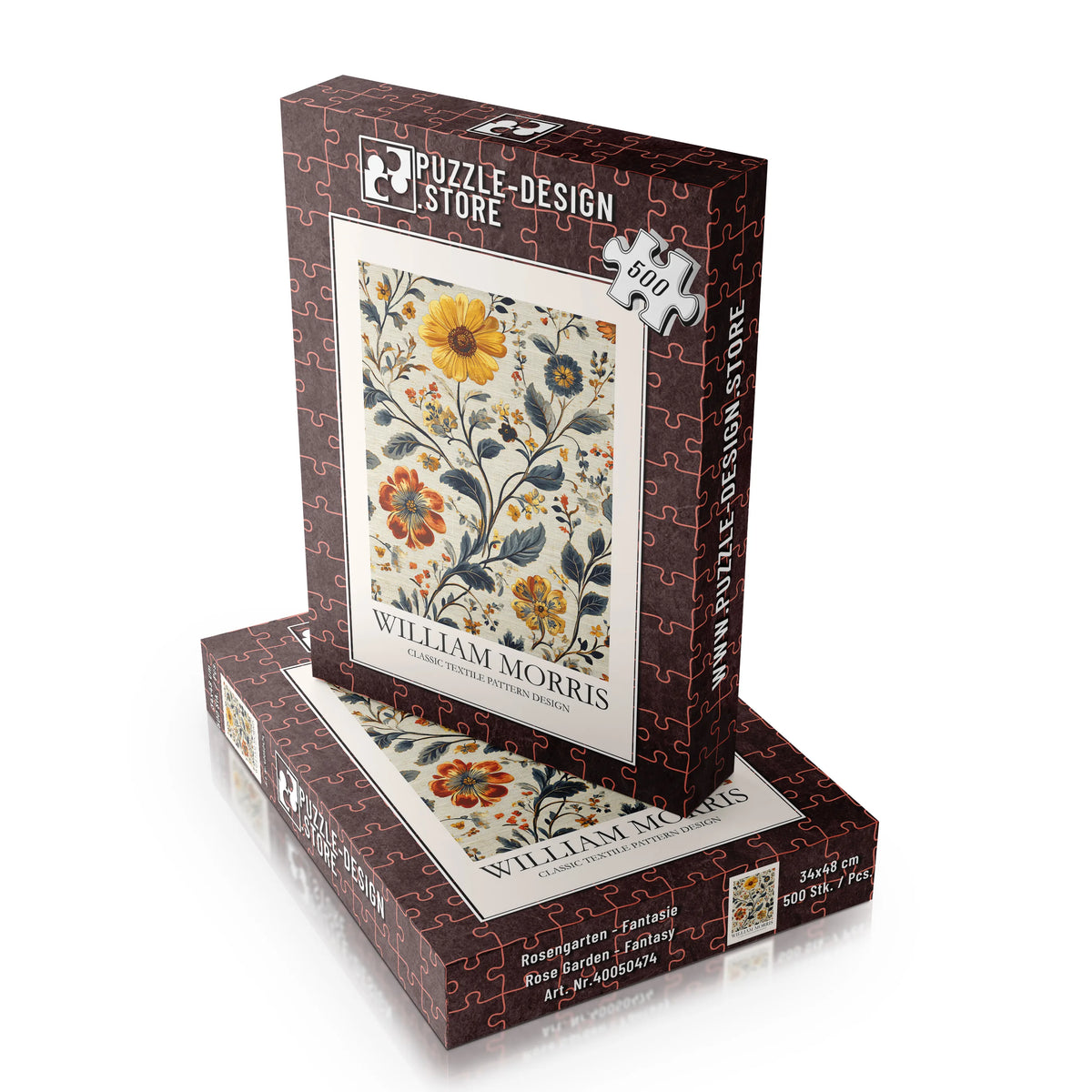 Rosengarten - Fantasie – 500 Teile Ansicht 6