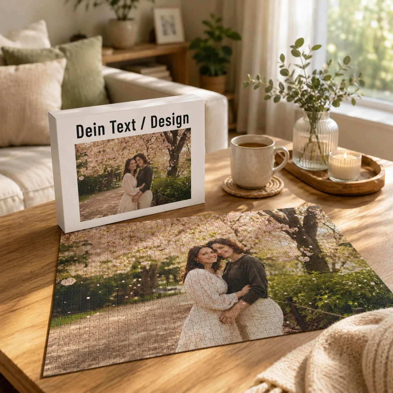 Dein Fotopuzzle mit Wunschmotiv – personalisiert – 100 / 200 / 500 / 1000 Teile – perfektes Geschenk